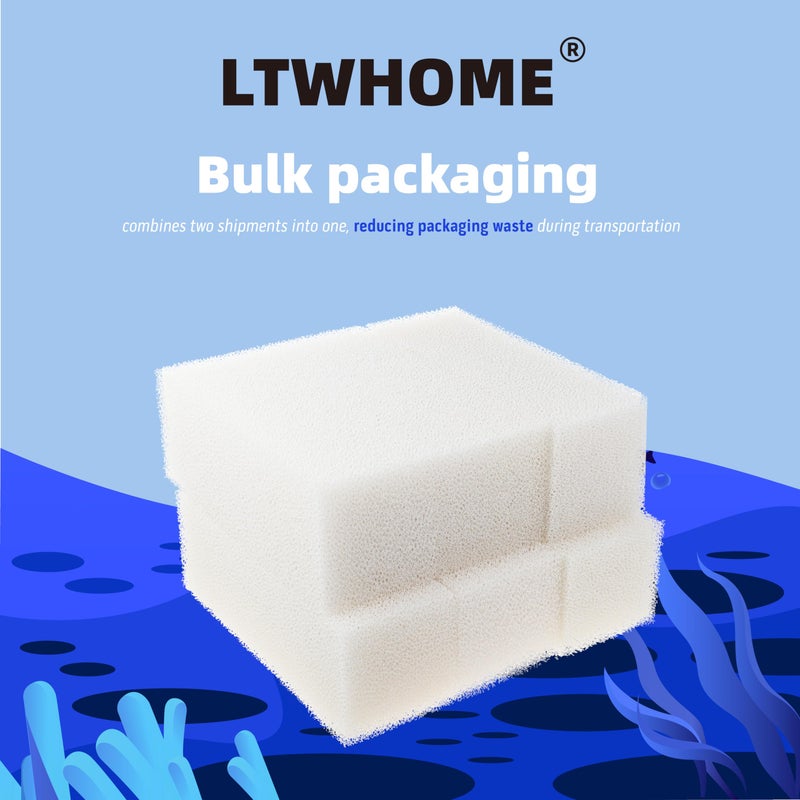LTWHOME Replacement Foam Insert Fit for Aqua Clear 110/500 AquaClear 20 PPI(Pack of 6) - Image 4